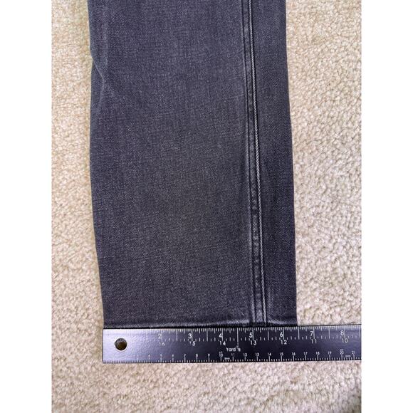 Abercrombie & Fitch Jeans Women Size 33 / 16R Black Super Skinny High Rise D603 - Picture 14 of 15